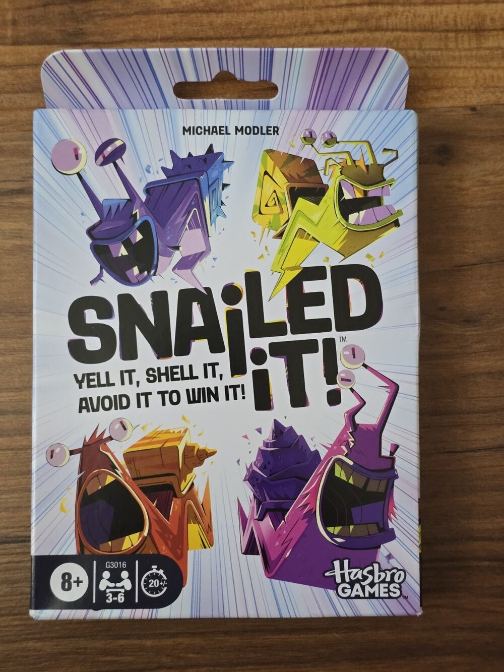 Snailed It Hasbro Gaming Family Card Game Strategy Game 3-6 Players Ages 8 S29